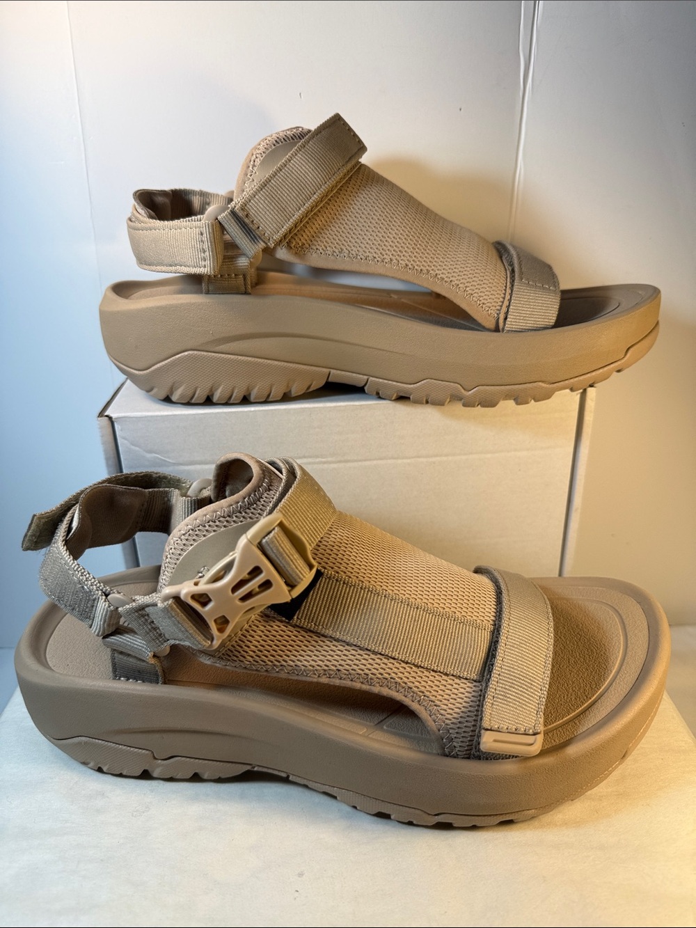 Teva Women's Platform Sport Sandals in Tan
